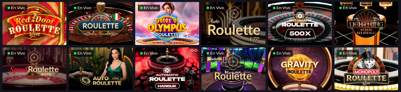 Juegos de casino en vivo con crupier en Izzi